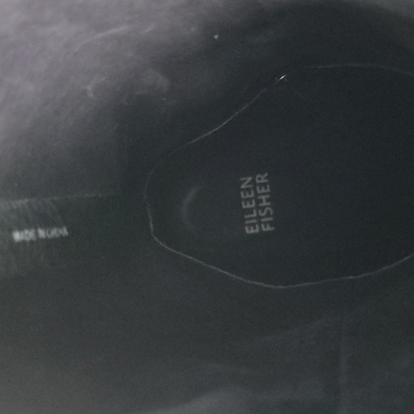 Eileen Fisher Boots - Cinch Smooth Suede Block Heel Mid Boot - Picture 12 of 14